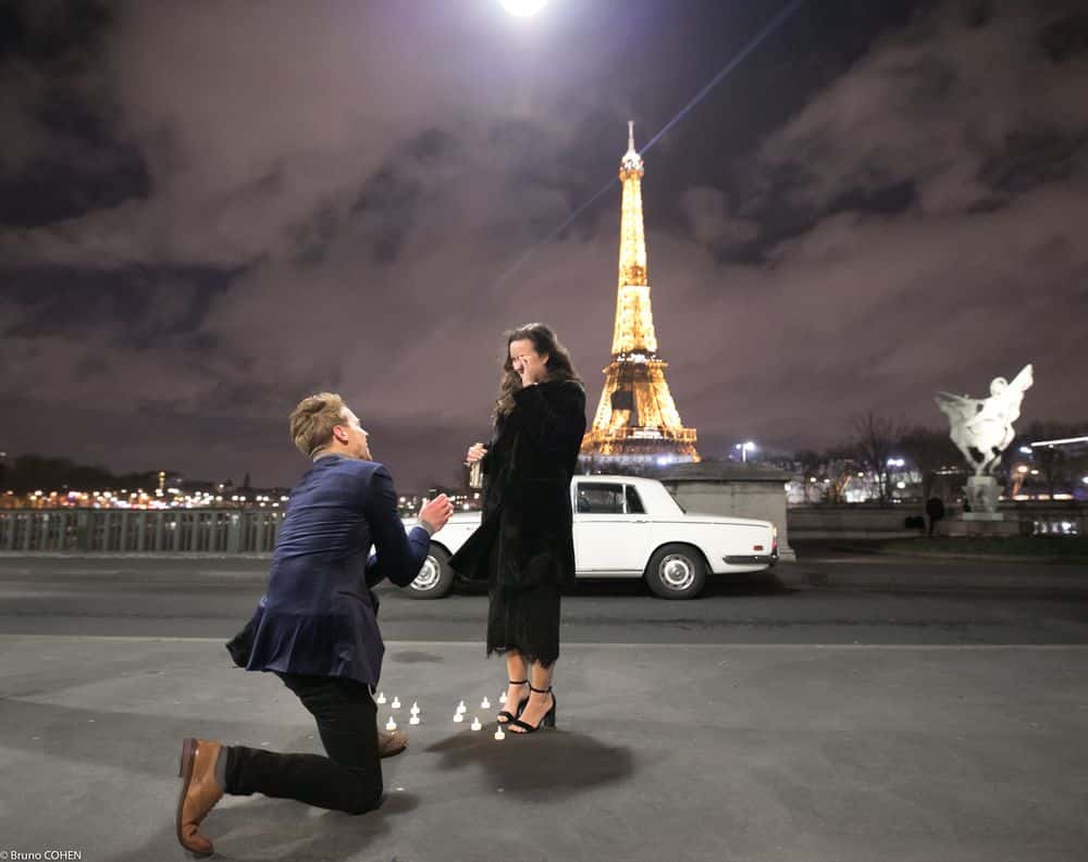 Paris marriage proposal