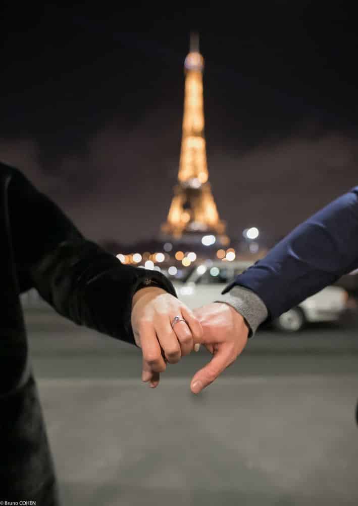 Paris marriage proposal